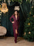 Abito lurex con spalline scollo profondo