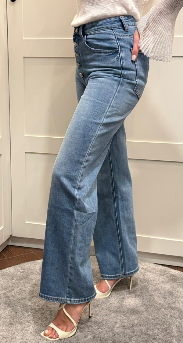 Jeans Blue Bijoux