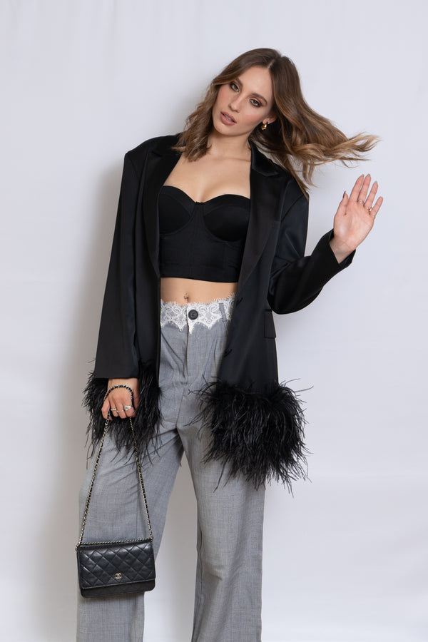 GIACCA VESTITO PLUMES