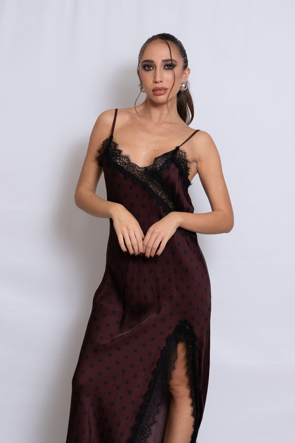 ABITO POIS SATIN