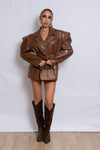 GIACCA PEAU TRENCH