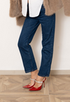 Jeans dritto lavaggio scuro