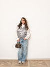Maglioncino con camicia incorporata