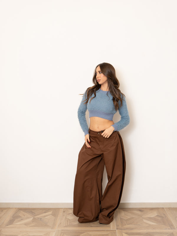 Pull piumato crop