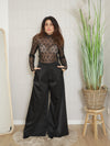 Pantalone satin palazzo