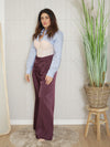 Pantalone satin palazzo
