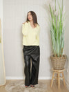 Pantalone ecopelle