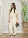 Pantalone Balloon Ecopelle