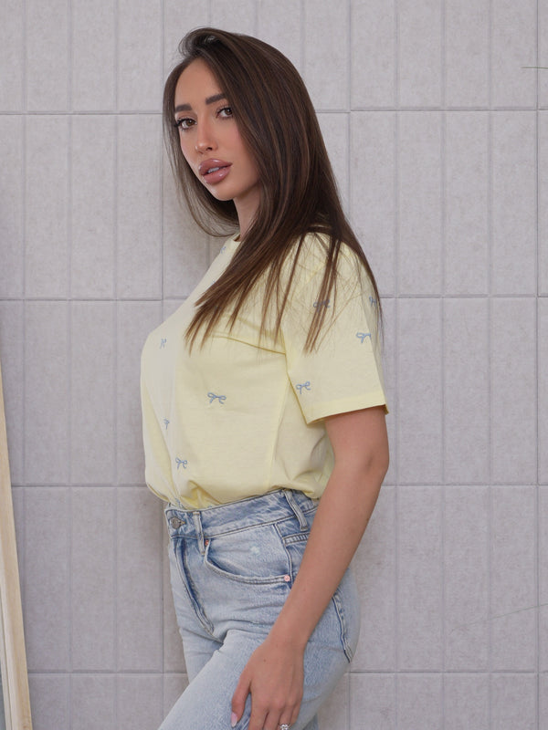 Maglia Maison Ribbon Tee