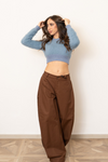 Pull piumato crop