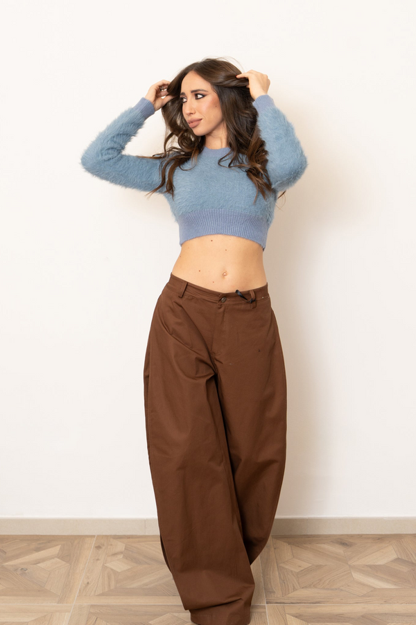 Pull piumato crop