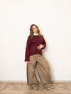 Pull manica larga