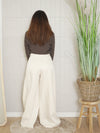 Pantalone satin palazzo