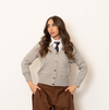 Set con pull, camicia e cravattina