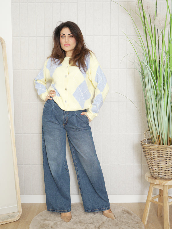 Cardigan rombi