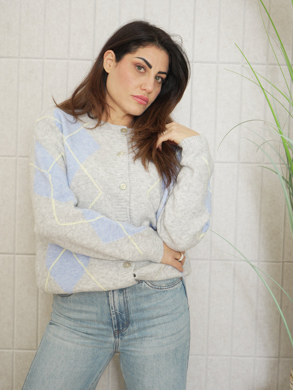 Cardigan rombi