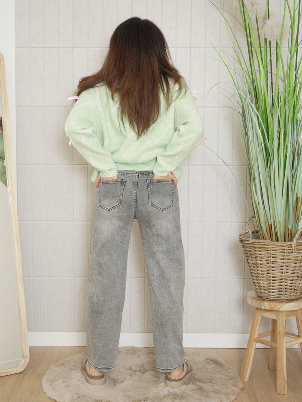 Cardigan fiocchetti
