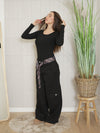 Jeans nero tasconi
