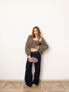 Jeans Cuciture Oro