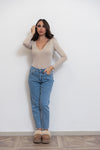 Jeans dritto lavaggio chiaro