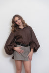 Camicia manica Balloon