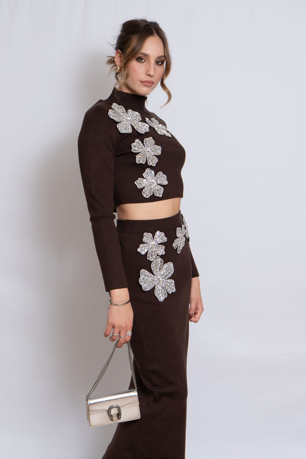 COMPLETO FLEUR D'ARGENT