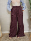 Pantalone satin palazzo
