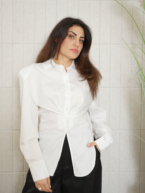 Camicia con bottoncini