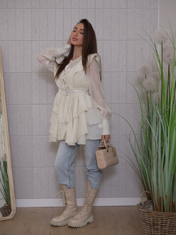 Blusa Amour Sheer