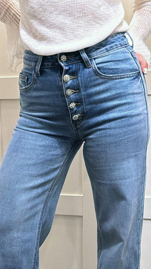 Jeans Blue Bijoux
