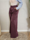 Pantalone satin palazzo