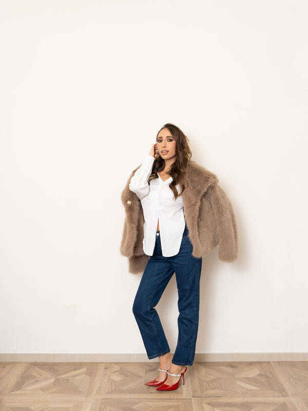 Camicia corsetto bottoncini