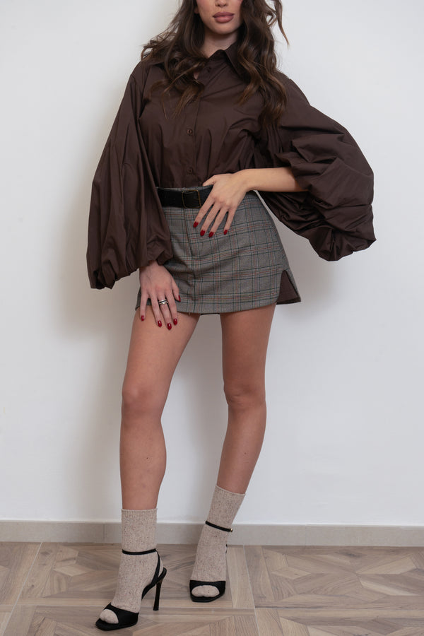 Camicia manica Balloon